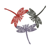 Dragonflies Embroidery Design – Trio Dragonfly Patch