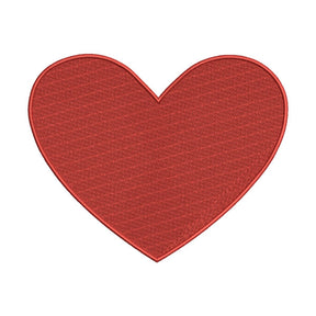 Red Heart Embroidery Design