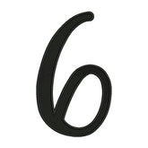Number 6 Embroidery Design – Calligraphy Number Six Machine Embroidery File