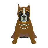 American Staffordshire Terrier Embroidery Design – Brown