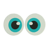 Big Cute Eyes Emoji Embroidery Design