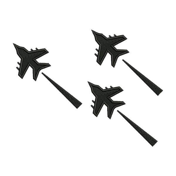 Fighter Planes Embroidery Design