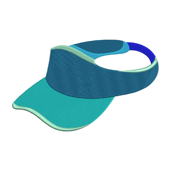 Sun Visor Embroidery Design