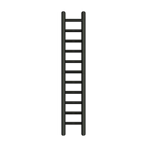 Fire Escape Ladder Embroidery Design