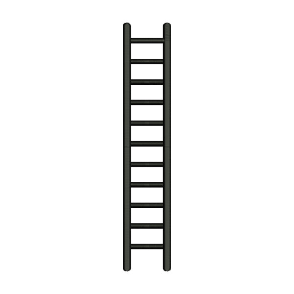 Fire Escape Ladder Embroidery Design