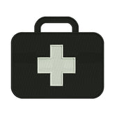 First Aid Kit Embroidery Design – Medical
