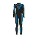 Scuba Diving Suit Embroidery Design