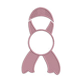 Pink Ribbon Embroidery Design