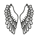 Heavenly Angel Wings Embroidery Design