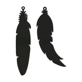 Feather Earrings Embroidery Design