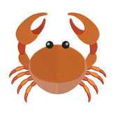 Crab Embroidery Design – Sea Animal Machine Embroidery File