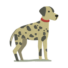 Dalmatian Dog Embroidery Design – Cute