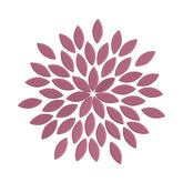 Flower Petal Burst Embroidery Design