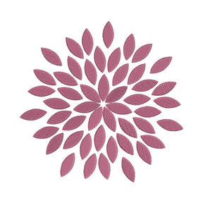 Flower Petal Burst Embroidery Design