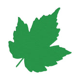 Green Maple Leaf Embroidery Design