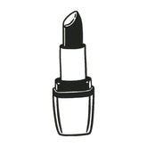 Lipstick Embroidery Design – Makeup Line Art Machine Embroidery File