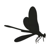 Flying Insect Silhouette Machine Embroidery File – Nature