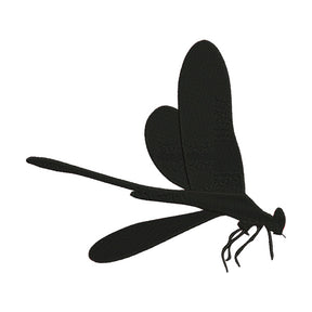 Flying Insect Silhouette Machine Embroidery File – Nature