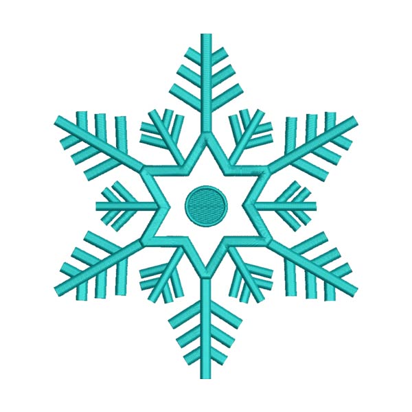 Snowflake Embroidery Design