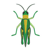 Green Grasshopper Embroidery Design