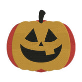 Cute Jack-o-Lantern Pumpkin Embroidery Design