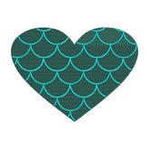 Mermaid Scales Heart Embroidery Design