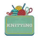 Knitting Box Embroidery Design