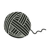 Wool Yarn Ball Embroidery Design