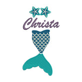 Christa Mermaid Embroidery Design