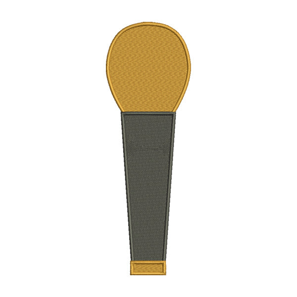 Microphone Embroidery Design – Audio Mic Machine Embroidery File