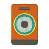 Audio Speaker Embroidery Design