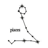 Pisces Constellation Embroidery Design