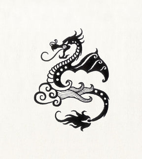 Chinese Dragon Embroidery Design
