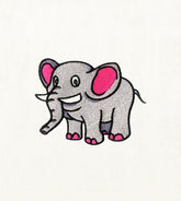 Cute Baby Elephant Embroidery Design