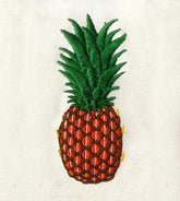 Realistic Pineapple Embroidery Design