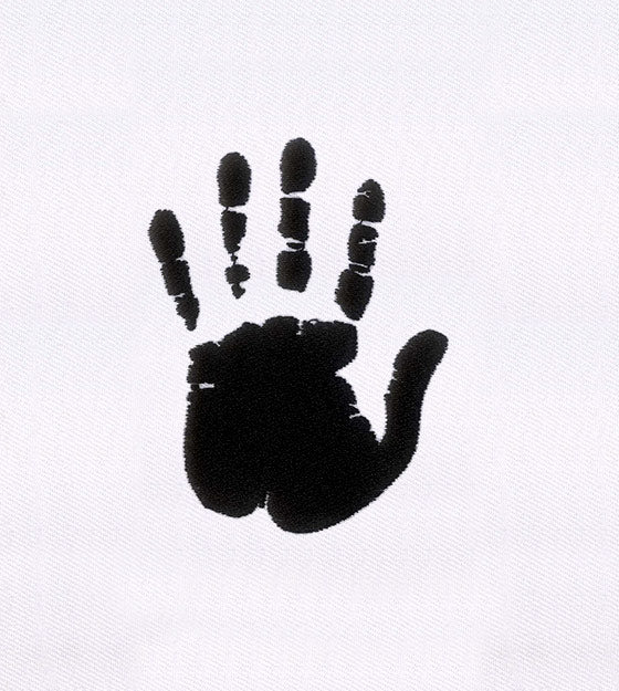Handprint Silhouette Embroidery Design