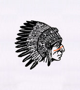 Native American Chief Embroidery Design