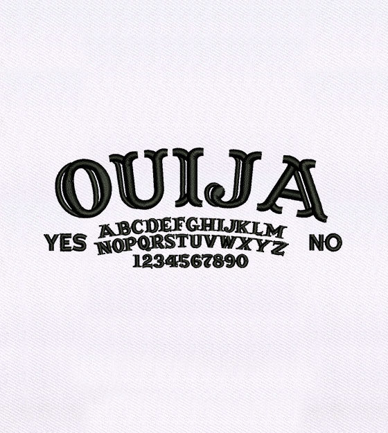 Ouija Board Embroidery Design