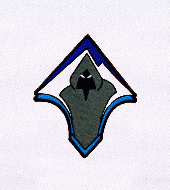 Hooded Figure Embroidery Design