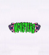 Monsters Embroidery Design – Halloween Text Patch