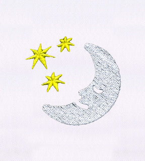 Stars & Moon Embroidery Design