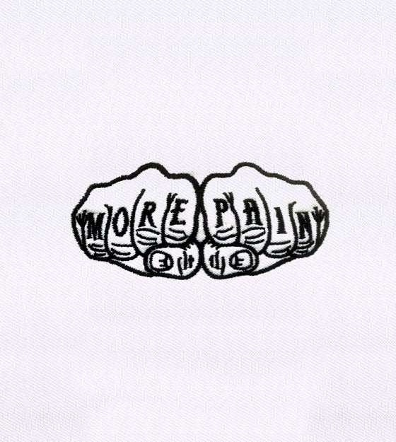 Double Fist Punch Embroidery Design
