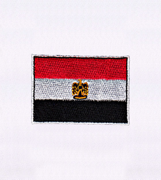 Egypt Flag Embroidery Design
