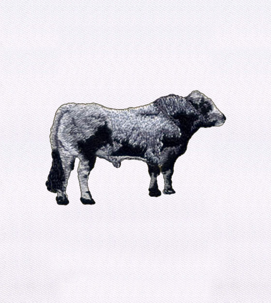 Cow Embroidery Design – Beefmaster Cattle Machine Embroidery File