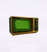Vintage Television Embroidery Design