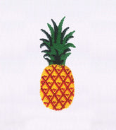 Pineapple Embroidery Design – Tropical Fruit Machine Embroidery File