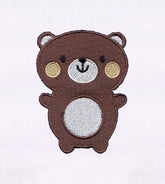 Cute Teddy Bear Embroidery Design