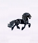 Black Horse Embroidery Design