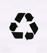 Recycling Symbol Embroidery Design