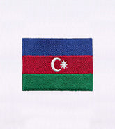 Azerbaijan Flag Embroidery Design